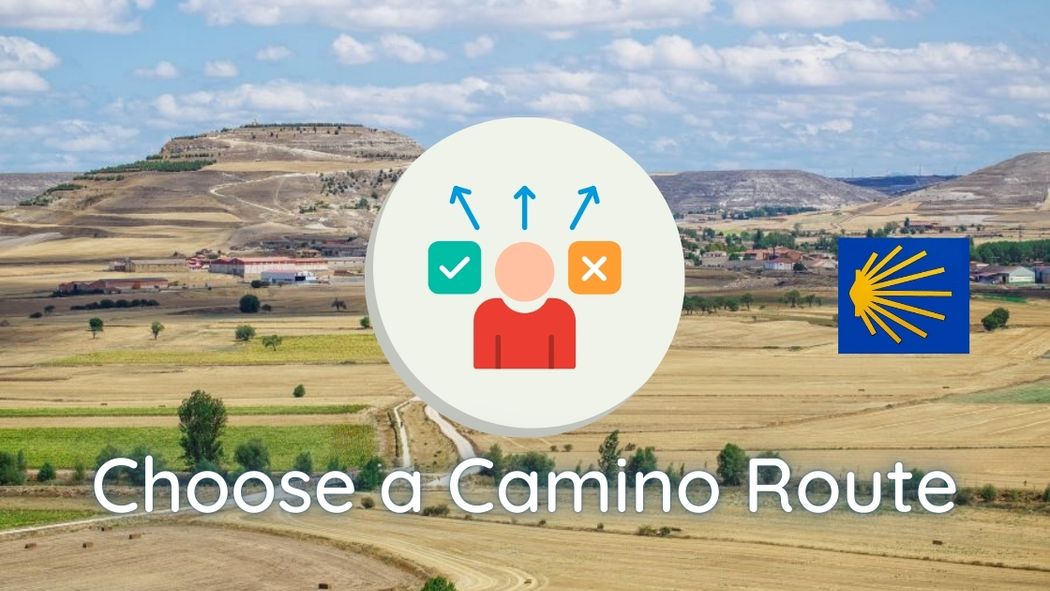 Choose between different Camino Routes