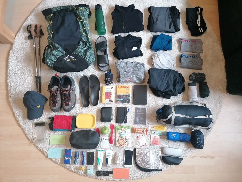 Camino de Santiago Packing List Gear